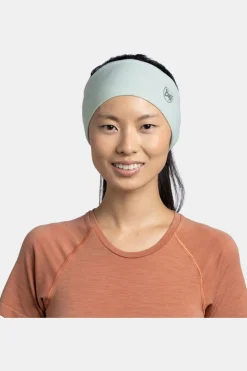 Bandeau Lw Merino Wool Headband Solid Seagrove Green