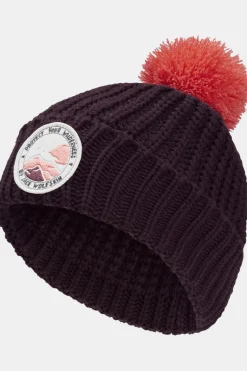 Bonnet Pompom Badge Beanie K