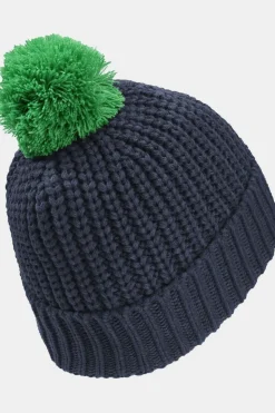 Bonnet Pompom Badge Beanie K
