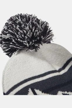 Bonnet Stripy Pompom Beanie K
