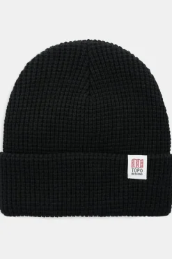 Bonnet Waffle Knit Beanie