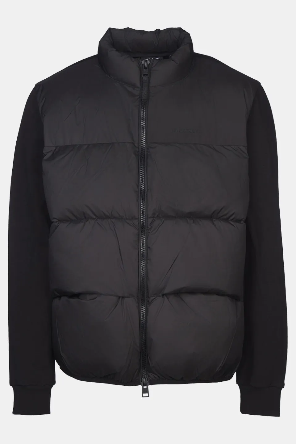 Cardigan Funnel Neck Hybrid Zip Through