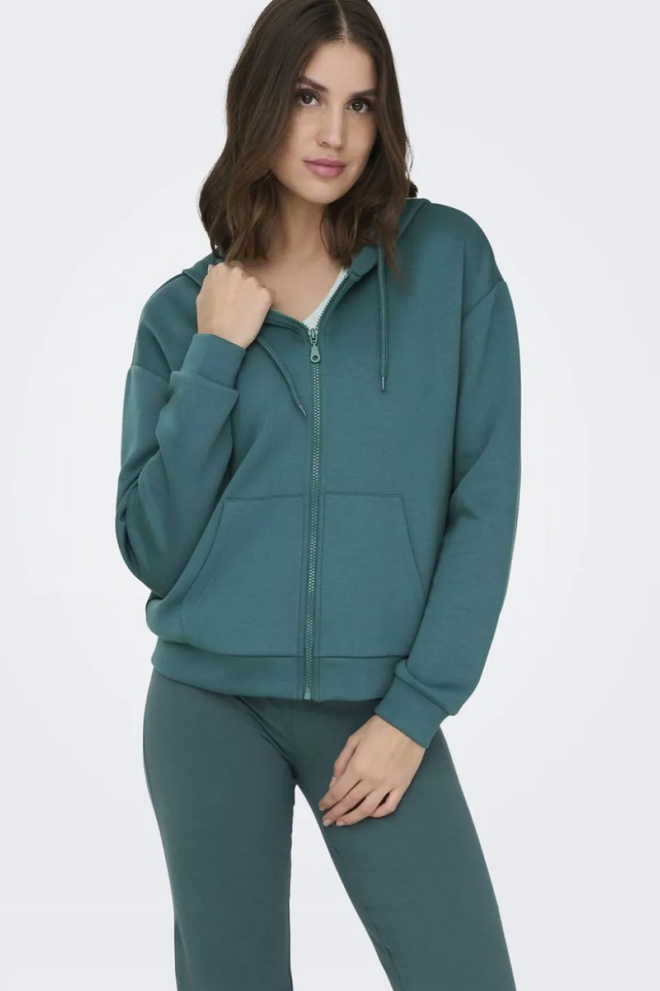 Cardigan Onplounge Life Hood Fz Ls Swt