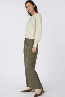 Cardigan Vmcamille Ls O-Neck Emb Cardigan Btq