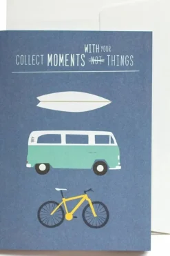Carte De Voeux Greeting Card Collect Moments With Your Things