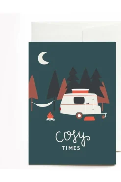 Carte De Voeux Greeting Card Cozy Times