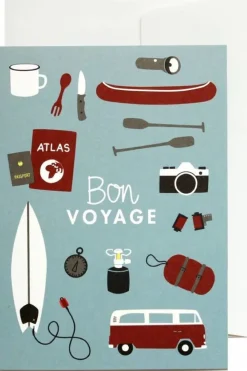 Carte De Voeux Greeting Card Bon Voyage