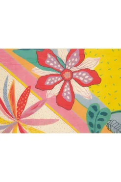 Carte De Voeux Postcard Giant Flowers 3