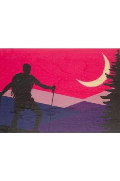Carte De Voeux Postcard Hiking