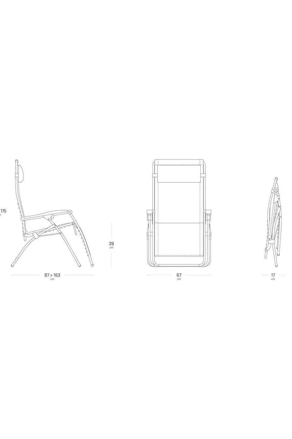 Chaise De Camping Rsxa Clip