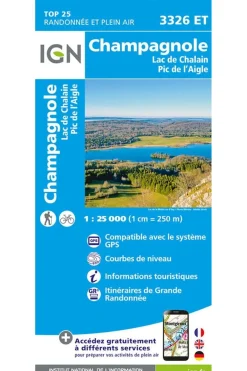 Champagnole / Lac de Chalain / Pic de l'Aigle gps