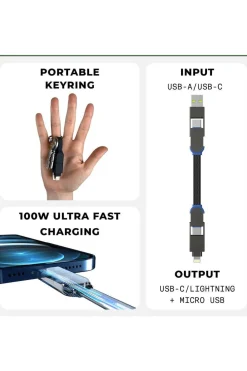 Chargeur Incharge X Keyring Cable