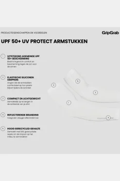 Chauffe-Bras Gripgrab Upf 50+ Uv Protect Arm Sleeves
