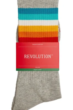 Chaussettes Jaquard Crew Sock
