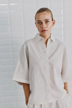 Chemise Bianca Batsleeve