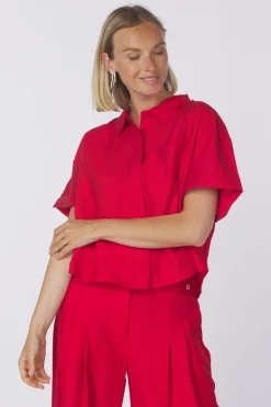 Chemise Bloom Red