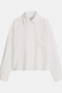 Chemise Boxy Shape Chest Pocket Long Sleeve Sol