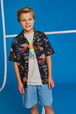 Chemise Hawaiian Jungle
