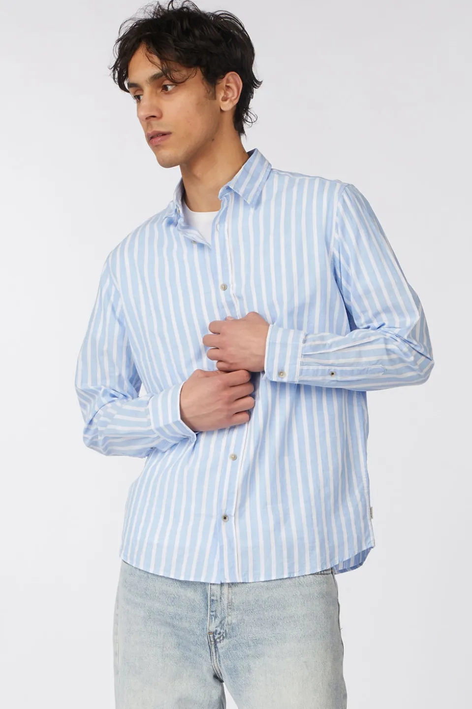 Chemise Henry Mix Slub Ls