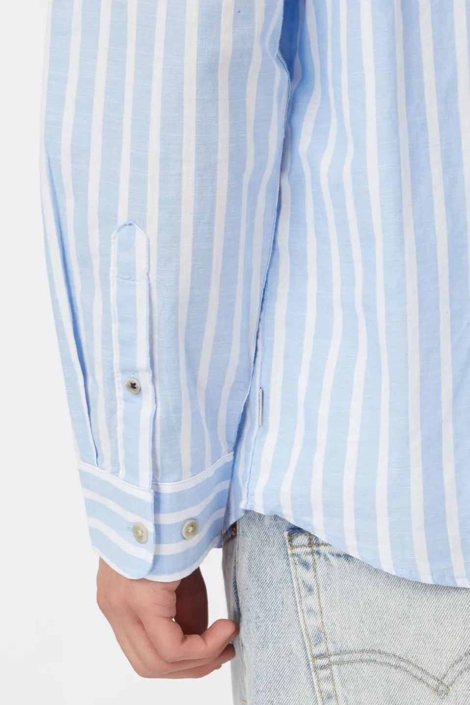 Chemise Henry Mix Slub Ls