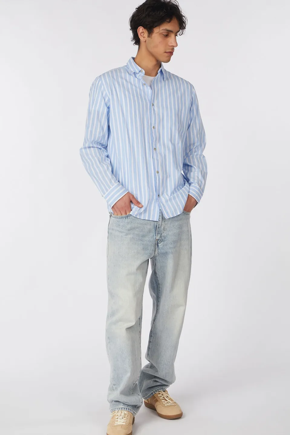 Chemise Henry Mix Slub Ls