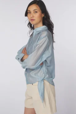 Chemise Iris Relaxed Tie Detail B
