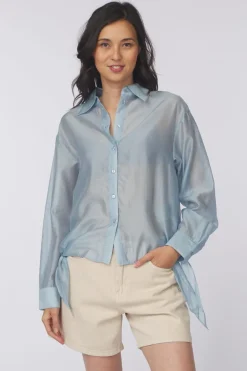 Chemise Iris Relaxed Tie Detail B
