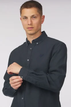 Chemise Long Sleeve Linen Reframed