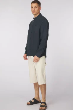 Chemise Long Sleeve Linen Reframed