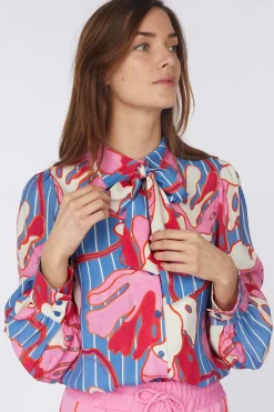 Chemise Urban Flora Stripe
