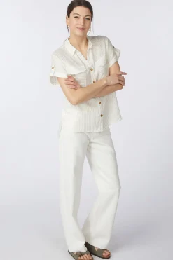 Chemise Vmbumpy Ss Shirt Aop Wvn Noos