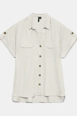 Chemise Vmbumpy Ss Shirt Aop Wvn Noos