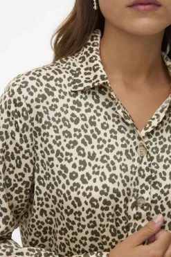 Chemise Vmidalia L/S Shirt Wvn Btq Ga