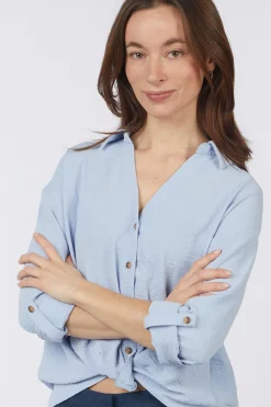 Chemise Vmizzy Ls Detail Shirt Wvn Btq Ga