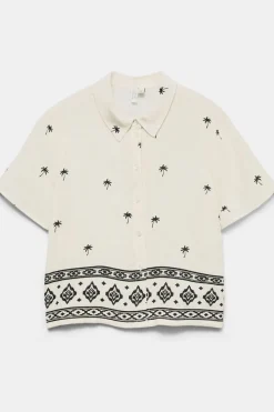Chemise Vmkai S/S Shirt Wvn Btq Fr