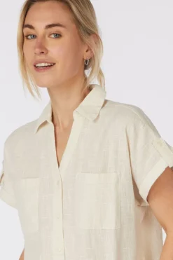 Chemise Vmthilde Ss Shirt Wvn Noos