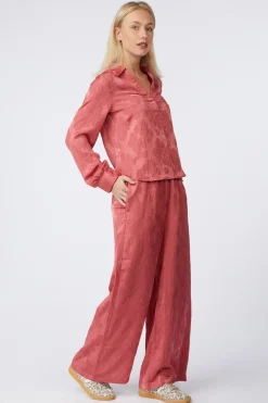 Chemise Vmtiara Jacquard Ls Shirt Wvn Ga