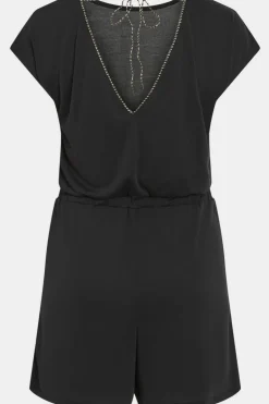 Combinaison Modala Boat Neck Glitter Playsuit/Vol