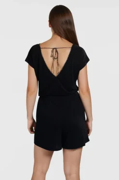 Combinaison Modala Boat Neck Glitter Playsuit/Vol