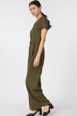 Combinaison Vmkristina Ss V-Neck Jumpsuit Jrs Ga