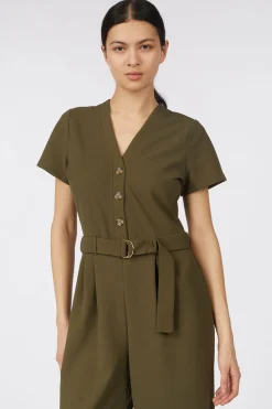 Combinaison Vmkristina Ss V-Neck Jumpsuit Jrs Ga