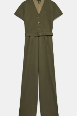 Combinaison Vmkristina Ss V-Neck Jumpsuit Jrs Ga