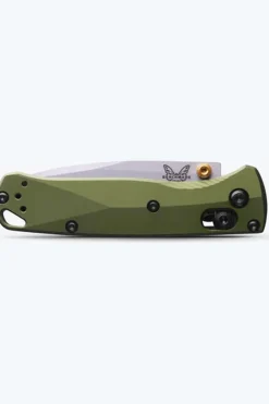 Couteau Mini Bugout Woodland Green Aluminium Pe