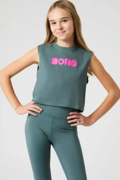 Débardeur Borg Cropped Tank Top