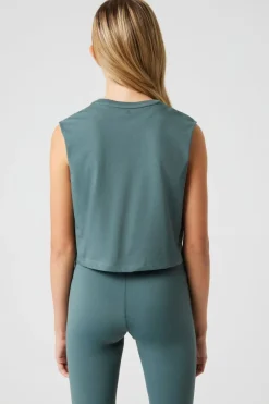Débardeur Borg Cropped Tank Top