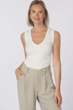 Débardeur Vmchloe Short Deep V-Neck Top Jrs Noos
