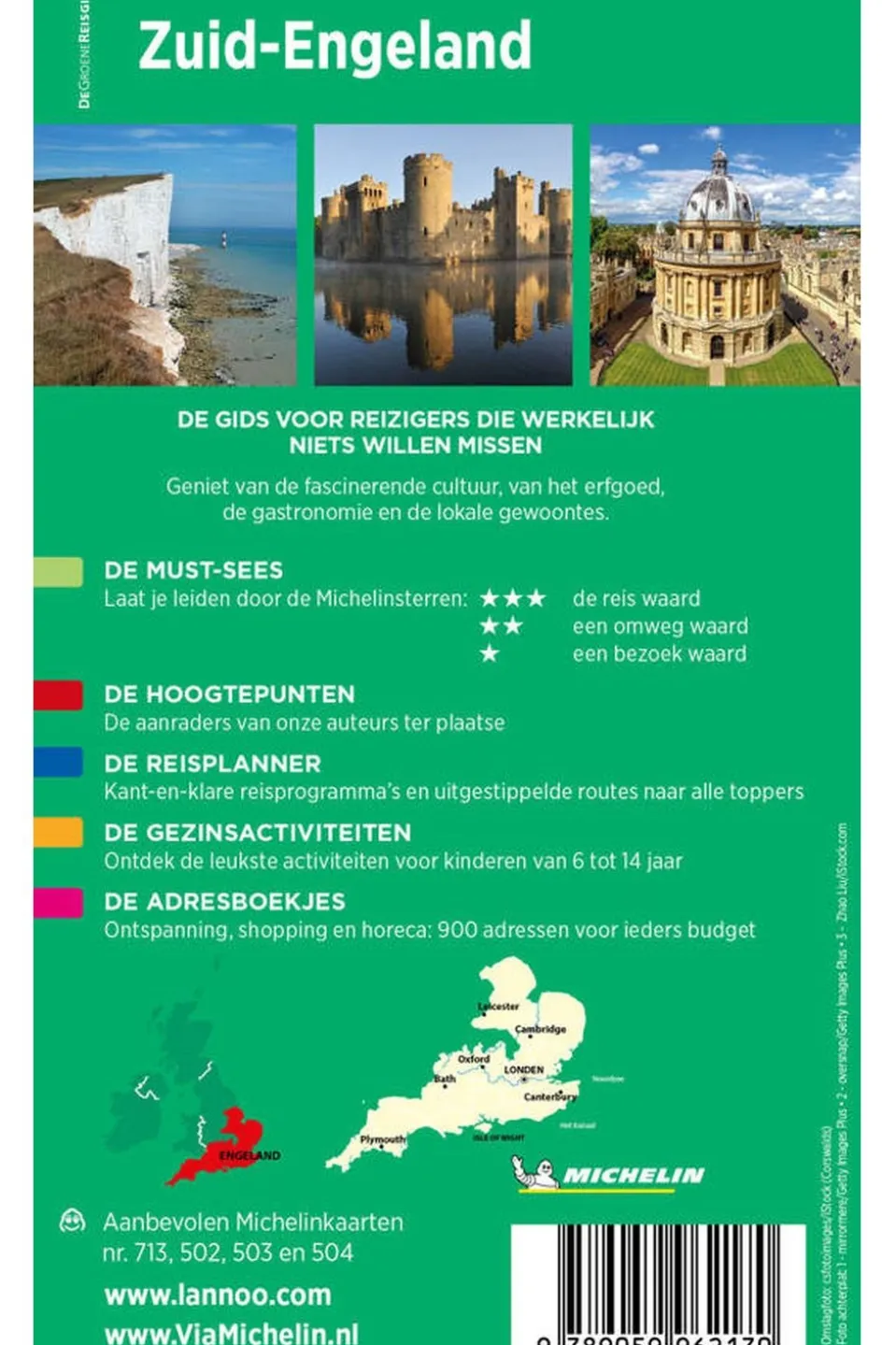 Engeland Zuid GVN Londen-Bath-Oxford-Cambridge