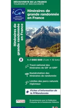 Frankrijk itinéraires de grande randonnée