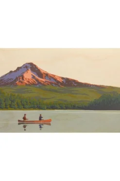 Gadget Postcard Canoe