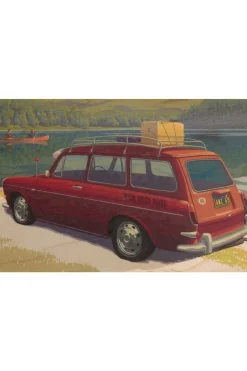 Gadget Postcard Car